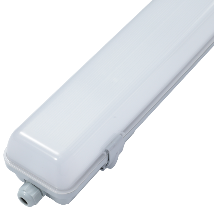Vapour proof led shop batten